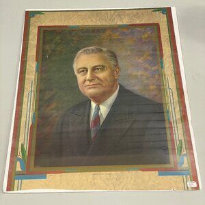 Franklin Delano Roosevelt FDR President Portrait 32nd of the United States